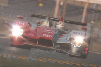 2010 Le Mans, Sunday June 13th 2010. Dunlop Chicane at dawn. Digital Ref : LW40D5573