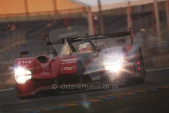 2010 Le Mans, Sunday June 13th 2010. Dunlop Chicane at dawn. Digital Ref : LW40D5587