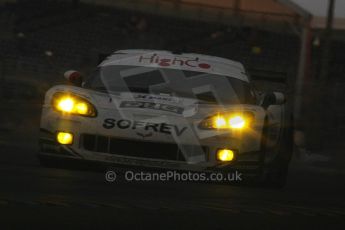 2010 Le Mans, Sunday June 13th 2010. Dunlop Chicane at dawn. Digital Ref : LW40D5592