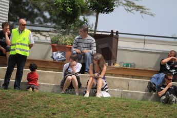 2010 Le Mans, Sunday June 13th 2010. Fans. Digital Ref : CB7D5741