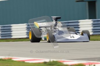 World © Octane Photographic 2010. 2010 Donington Revived! meeting, September 4th 2010. MastersGP - Historic Formula 1, Historic F1. Surtees TS14 - Chris Perkins. Digital ref : 0029CB1D3340