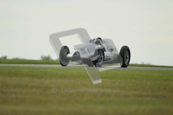 World © Octane Photographic 2010. 2010 Donington Revived! meeting, September 5th 2010. MastersGP - Historic Formula 1, Historic F1. Auto Union. Donington collection demo laps. Digital ref : 0029CB1D4403