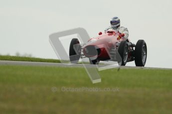 World © Octane Photographic 2010. 2010 Donington Revived! meeting, September 5th 2010. MastersGP - Historic Formula 1, Historic F1. Ferrari 500 F2. Donington collection demo laps. Digital ref : 0029CB1D4435