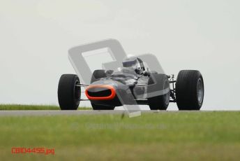 World © Octane Photographic 2010. 2010 Donington Revived! meeting, September 5th 2010. MastersGP - Historic Formula 1, Historic F1. BRM. Donington collection demo laps. Digital ref : 0029CB1D4455