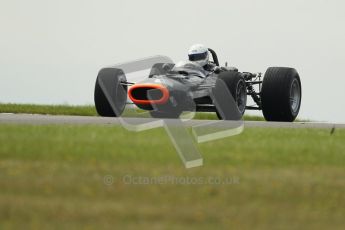 World © Octane Photographic 2010. 2010 Donington Revived! meeting, September 5th 2010. MastersGP - Historic Formula 1, Historic F1. BRM. Donington collection demo laps. Digital ref : 0029CB1D4457