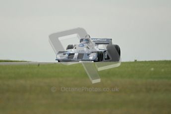 World © Octane Photographic 2010. 2010 Donington Revived! meeting, September 5th 2010. MastersGP - Historic Formula 1, Historic F1. Donington collection demo laps. Tyrrell P34. Digital ref : 0029CB1D4481