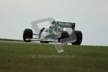 World © Octane Photographic 2010. 2010 Donington Revived! meeting, September 5th 2010. MastersGP - Historic Formula 1, Historic F1. Tyrrell 012 - Ian Simmonds. Digital ref : 0029CB1D4573