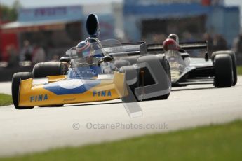 World © Octane Photographic 2010. 2010 Donington Revived! meeting, September 5th 2010. MastersGP - Historic Formula 1, Historic F1. Surtees TS16 - Andrew Beaumont. Digital ref : 0029CB1D2636