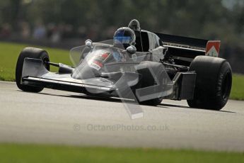 World © Octane Photographic 2010. 2010 Donington Revived! meeting, September 5th 2010. MastersGP - Historic Formula 1, Historic F1. Wolf Williams FW05 - Digital ref : 0029CB1D4643