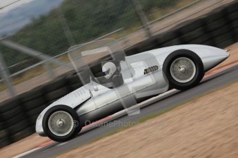 World © Octane Photographic 2010. 2010 Donington Revived! meeting, September 4th 2010. MastersGP - Historic Formula 1, Historic F1. Auto Union. Digital ref : 0029CB7D0025