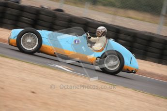 World © Octane Photographic 2010. 2010 Donington Revived! meeting, September 4th 2010. MastersGP - Historic Formula 1, Historic F1. Maserati - Peter Wuensch. Digital ref : 0029CB7D0038