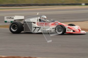 World © Octane Photographic 2010. 2010 Donington Revived! meeting, September 4th 2010. MastersGP - Historic Formula 1, Historic F1.  March 761 - Mark Higson. Digital ref : 0029CB7D5810