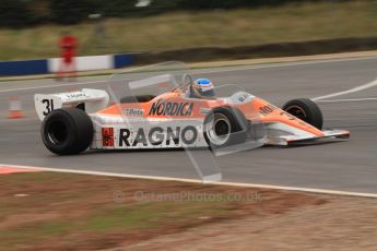 World © Octane Photographic 2010. 2010 Donington Revived! meeting, September 4th 2010. MastersGP - Historic Formula 1, Historic F1. Arrows A3 - Robert Austin. Digital ref : 0029CB7D5816