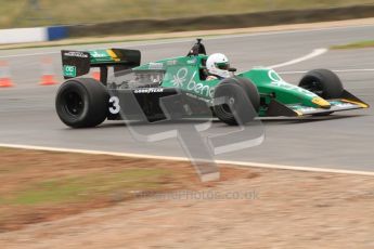 World © Octane Photographic 2010. 2010 Donington Revived! meeting, September 4th 2010. MastersGP - Historic Formula 1, Historic F1. Tyrrell 012 - Ian Simmonds. Digital ref : 0029CB7D5832