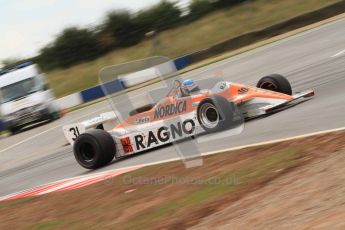 World © Octane Photographic 2010. 2010 Donington Revived! meeting, September 4th 2010. MastersGP - Historic Formula 1, Historic F1. Arrows A3 - Robert Austin. Digital ref : 0029CB7D5875