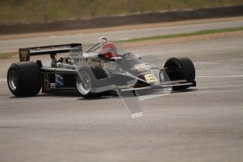 World © Octane Photographic 2010. 2010 Donington Revived! meeting, September 4th 2010. MastersGP - Historic Formula 1, Historic F1. Lotus 87B3 - Nico Bindels. Digital ref : 0029CB7D5929