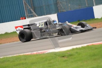 World © Octane Photographic 2010. 2010 Donington Revived! meeting, September 4th 2010. MastersGP - Historic Formula 1, Historic F1. Wolf Williams FW05 Roger Wills - Digital ref : 0029CB7D5994