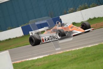 World © Octane Photographic 2010. 2010 Donington Revived! meeting, September 4th 2010. MastersGP - Historic Formula 1, Historic F1. Arrows A3 - Robert Austin. Digital ref : 0029CB7D6039