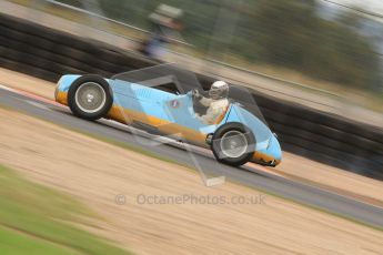 World © Octane Photographic 2010. 2010 Donington Revived! meeting, September 4th 2010. MastersGP - Historic Formula 1, Historic F1. Maserati - Peter Wuensch. Digital ref : 0029CB7D6377