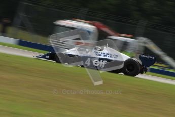 World © Octane Photographic 2010. 2010 Donington Revived! meeting, September 5th 2010. MastersGP - Historic Formula 1, Historic F1. Tyrrell P34. Donington collection demo laps. Digital ref : 0029CB7D7117