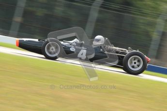 World © Octane Photographic 2010. 2010 Donington Revived! meeting, September 5th 2010. MastersGP - Historic Formula 1, Historic F1. BRM. Donington collection demo laps. Digital ref : 0029CB7D7153
