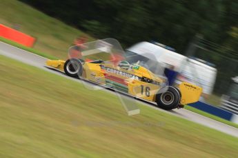 World © Octane Photographic 2010. 2010 Donington Revived! meeting, September 5th 2010. MastersGP - Historic Formula 1, Historic F1. Fitipaldi F5A - Richard Barber. Digital ref : 0029CB7D7237