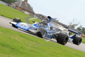 World © Octane Photographic 2010. 2010 Donington Revived! meeting, September 5th 2010. MastersGP - Historic Formula 1, Historic F1. March 721 - Rudolf Ernst. Digital ref : 0029CB7D7295