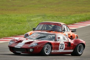 2010 Masters Racing - Donington September 4th 2010. © Octane Photographic Ltd. World Sportscar Masters, Ford GT40 Mk.I - Chris Ball. Digital Ref : cb1d2221