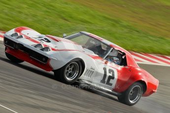 © Octane Photographic Ltd. 2010 Masters Racing - Donington September 4th 2010. World Sportscar Masters, Chevrolet Corvette - Peter Hallford/Tony Crudinton.  Digital Ref : cb1d2293