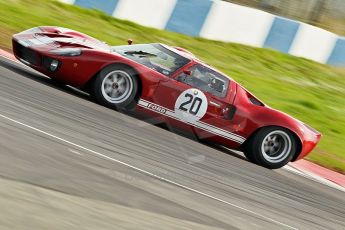 © Octane Photographic Ltd. 2010 Masters Racing - Donington September 4th 2010. Ford GT40 Mk.I - Chris Ball. Digital Ref : cb1d2316