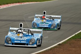 © Octane Photographic Ltd. 2010 Masters Racing - Donington September 4th 2010. Interserie Revival. Matra MS670 - Rob Hall, Matra MS670 - Abba Kogan. Digital Ref : cb1d2709