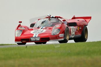 © Octane Photographic Ltd. 2010 Masters Racing - Donington September 5th 2010. Demo runs - Ferari 512S. Digital Ref : cb1d4396