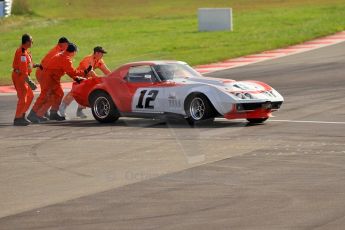 © Octane Photographic Ltd. 2010 Masters Racing - Donington September 4th 2010. World Sportscar Masters. Chevrolet Corvette - Peter Hallford/Tony Crudington. Digital Ref :CB7D5121