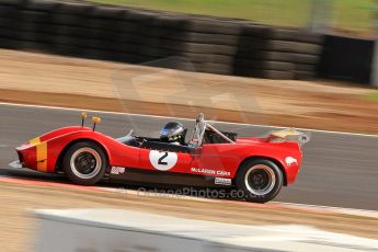 © Octane Photographic Ltd. 2010 Masters Racing - Donington September 4th 2010. World Sportscar Masters. McLaren M1C - Roger Wills. Digital Ref :CB7D5121