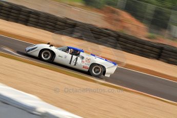 © Octane Photographic Ltd. 2010 Masters Racing - Donington September 4th 2010. World Sportscar Masters. Lola T70 Mk.3b - Oliver Bryant/Grahame Bryant. Digital Ref :CB7D5121