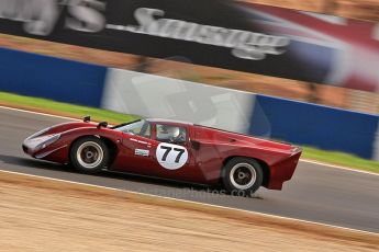 © Octane Photographic Ltd. 2010 Masters Racing - Donington September 4th 2010. World Sportscar Masters. Lola T70 Mk.3b - Justin Maeers. Digital Ref :CB7D5121