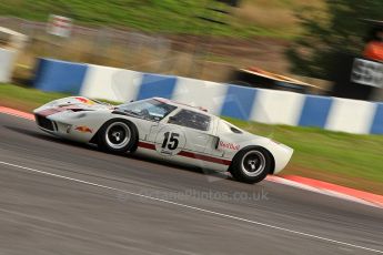 © Octane Photographic Ltd. 2010 Masters Racing - Donington September 4th 2010. World Sportscar Masters. Ford GT40 Mk.I - Adrian Newey. Digital Ref :CB7D5121