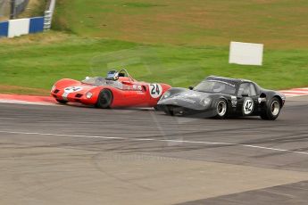 © Octane Photographic Ltd. 2010 Masters Racing - Donington September 4th 2010. Sports Racing Masters. Elva Mk.VII - Ron Maydon. Digital Ref : CB7D6209