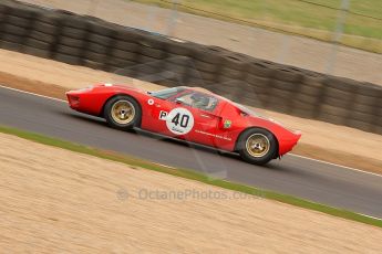 © Octane Photographic Ltd. 2010 Masters Racing - Donington September 4th 2010. Sports Racing Masters. Ford GT40 Mk.I - Anthony Hancock/Ollie Hancock. Digital Ref : CB7D6236