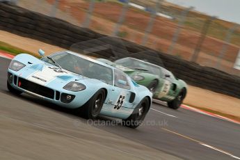 © Octane Photographic Ltd. 2010 Masters Racing - Donington September 4th 2010. Sports Racing Masters. Ford GT40 Mk.I - Chris Bunscombe/Alex Bunscombe, Ford GT40 Mk.I - David Foresby/Andrew Newall. Digital Ref : CB7D6308