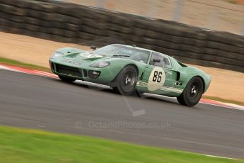 © Octane Photographic Ltd. 2010 Masters Racing - Donington September 4th 2010. Sports Racing Masters. Ford GT40 Mk.I - David Foresby/Andrew Newall. Digital Ref : CB7D6338