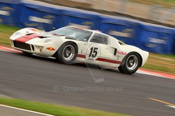 © Octane Photographic Ltd. 2010 Masters Racing - Donington September 4th 2010. Sports Racing Masters. Ford GT40 Mk.I - Adrian Newey. Digital Ref : CB7D6342
