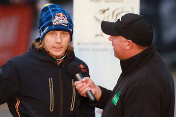 © North One Sport Limited 2010/ Octane Photographic Ltd. 2010 WRC Great Britain Podium, Sunday 14th November 2010, Kimi Raikkonen. Digital ref : 0114CB1D1156