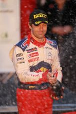 © North One Sport Limited 2010/ Octane Photographic Ltd. 2010 WRC Great Britain Podium, Sunday 14th November 2010, Sebastien Loeb, Citroen C4 WRC. Digital ref : 0114CB1D1431