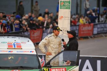 © North One Sport Limited 2010/ Octane Photographic Ltd. 2010 WRC Great Britain Podium, Sunday 14th November 2010. Digital ref : 0114LW1D0965