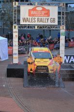 © North One Sport Limited 2010/ Octane Photographic Ltd. 2010 WRC Great Britain Podium, Sunday 14th November 2010. Digital ref : 0114LW1D1130