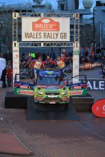 © North One Sport Limited 2010/ Octane Photographic Ltd. 2010 WRC Great Britain Podium, Sunday 14th November 2010. Digital ref : 0114lLW1D1416