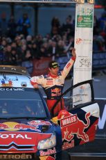 © North One Sport Limited 2010/ Octane Photographic Ltd. 2010 WRC Great Britain Podium, Sunday 14th November 2010. Digital ref : 0114LW1D1483