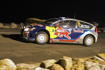 © North One Sport Limited 2010/ Octane Photographic Ltd. 2010 WRC Great Britain SS1, Thursday 11th November 2010, Kimi Raikkonen/ Kaj Lindstrom, Citroen C4 WRC. Digital Ref : 0115CB1D9709