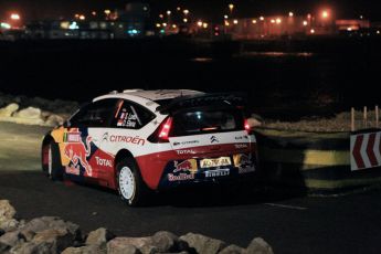 © North One Sport Limited 2010/ Octane Photographic Ltd. 2010 WRC Great Britain SS1, Thursday 11th November 2010, Sebastien Loeb/Daniel Elena, Citroen C4 WRC. Digital Ref : 0115LW1D2434